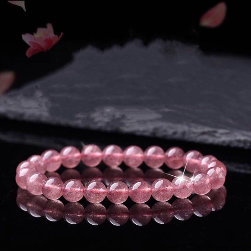 Buddha Essence Natural Rose Quartz Love Caring Bracelet