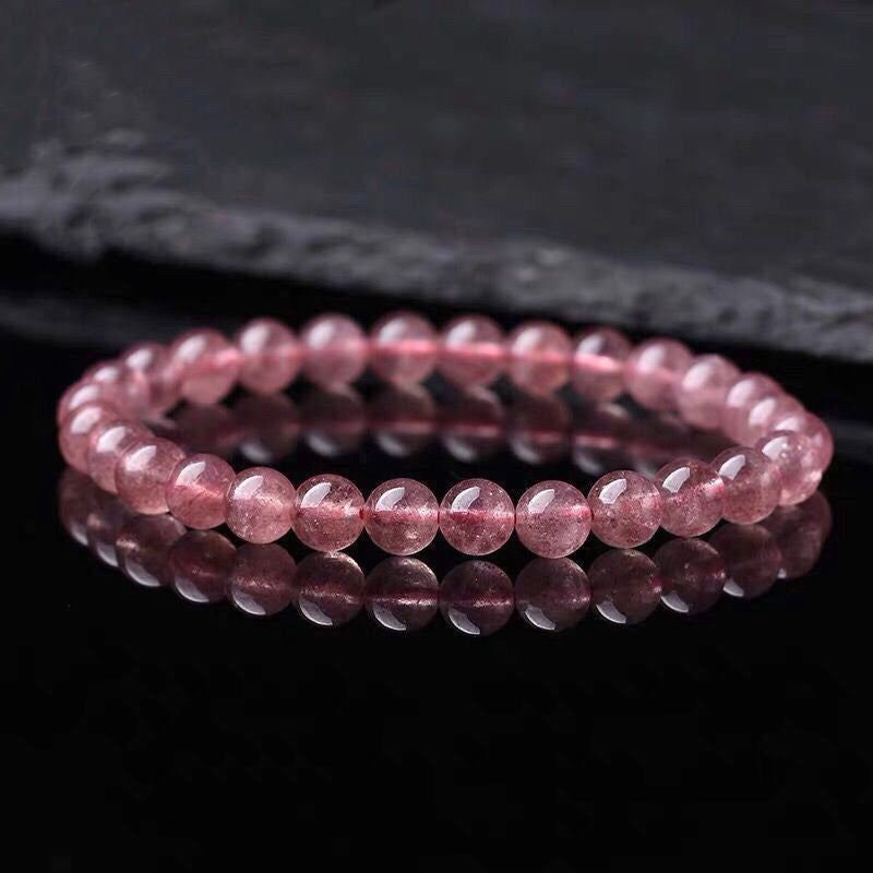 Buddha Essence Natural Rose Quartz Love Caring Bracelet